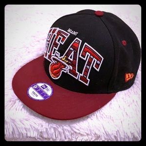 MIAMI HEAT New Era Youth SnapBack Hat Cap HWC